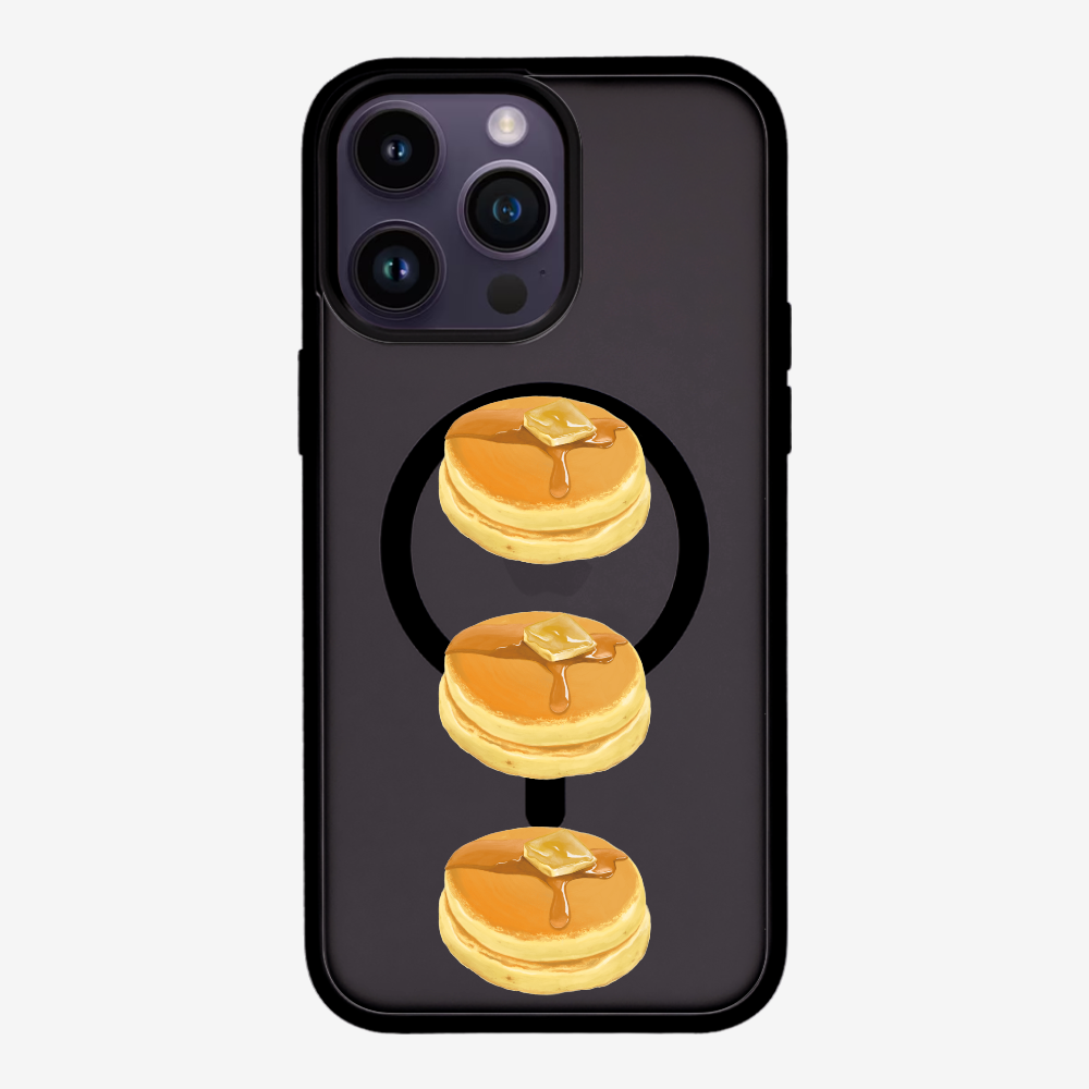 Mini Souffle Thick Pancake 3 pcs Phone Case