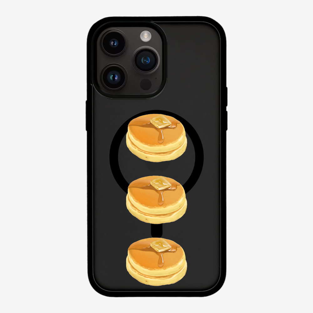 Mini Souffle Thick Pancake 3 pcs Phone Case