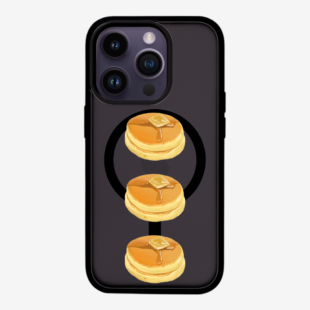 Mini Souffle Thick Pancake 3 pcs Phone Case