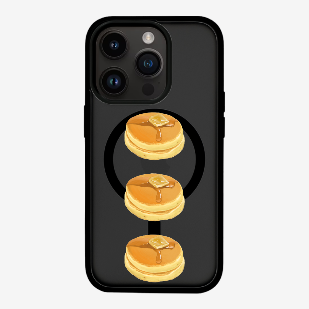 Mini Souffle Thick Pancake 3 pcs Phone Case