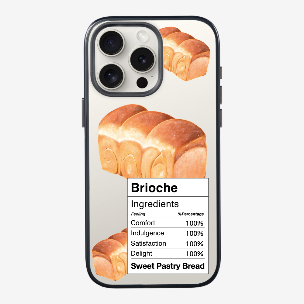 Brioche Bread Recipe Ingredients Phone Case