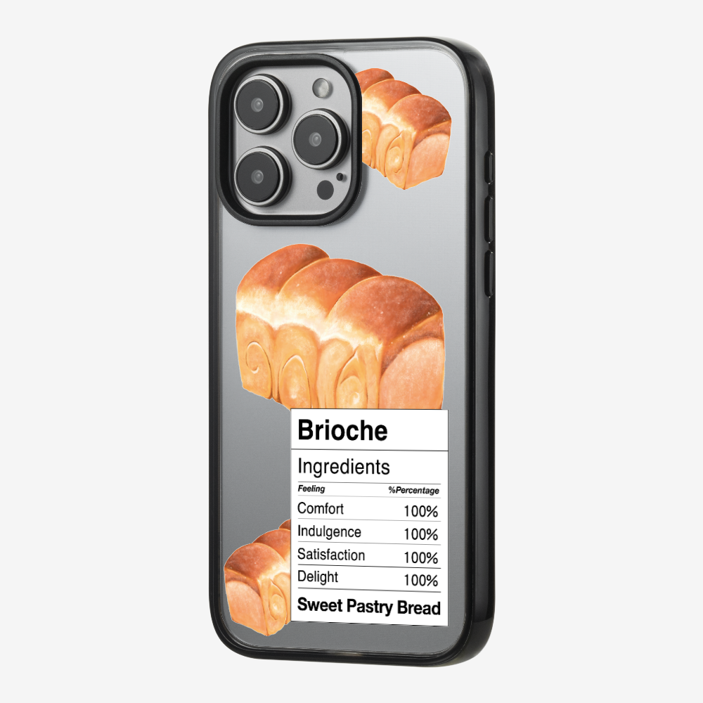 Brioche Bread Recipe Ingredients Phone Case