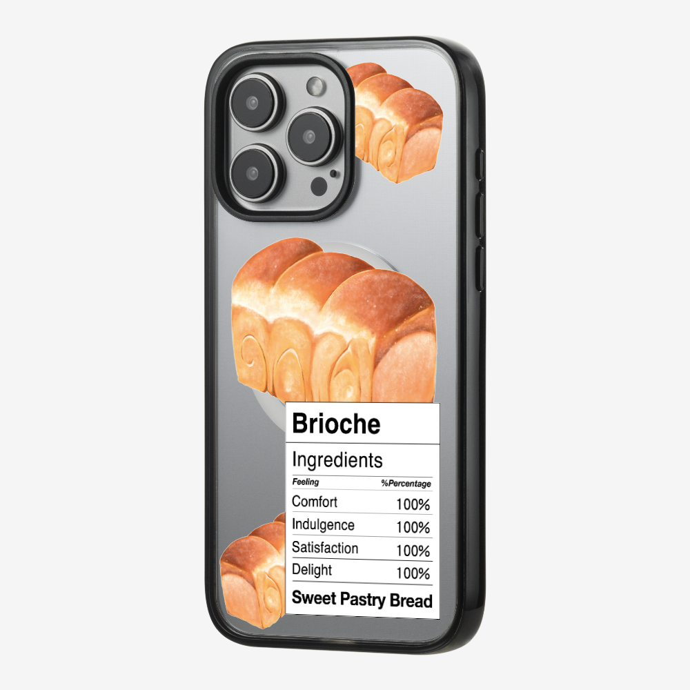 Brioche Bread Recipe Ingredients Phone Case