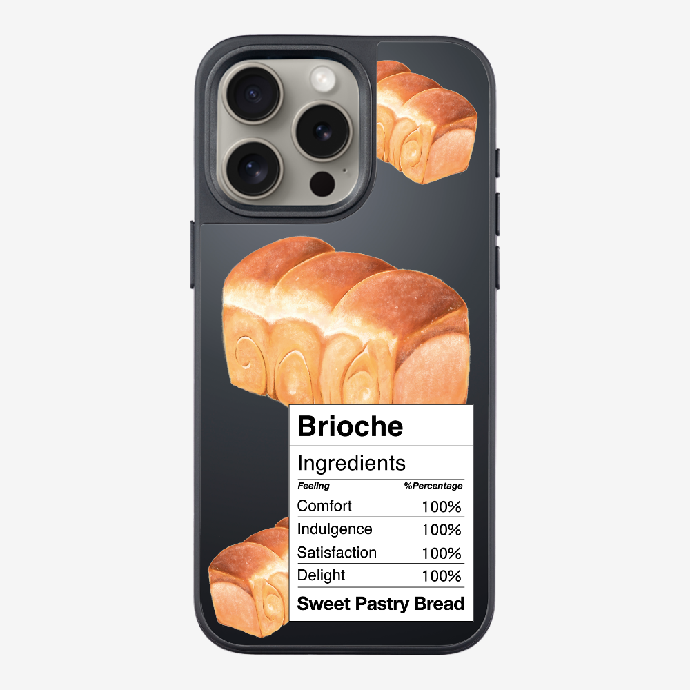 Brioche Bread Recipe Ingredients Phone Case