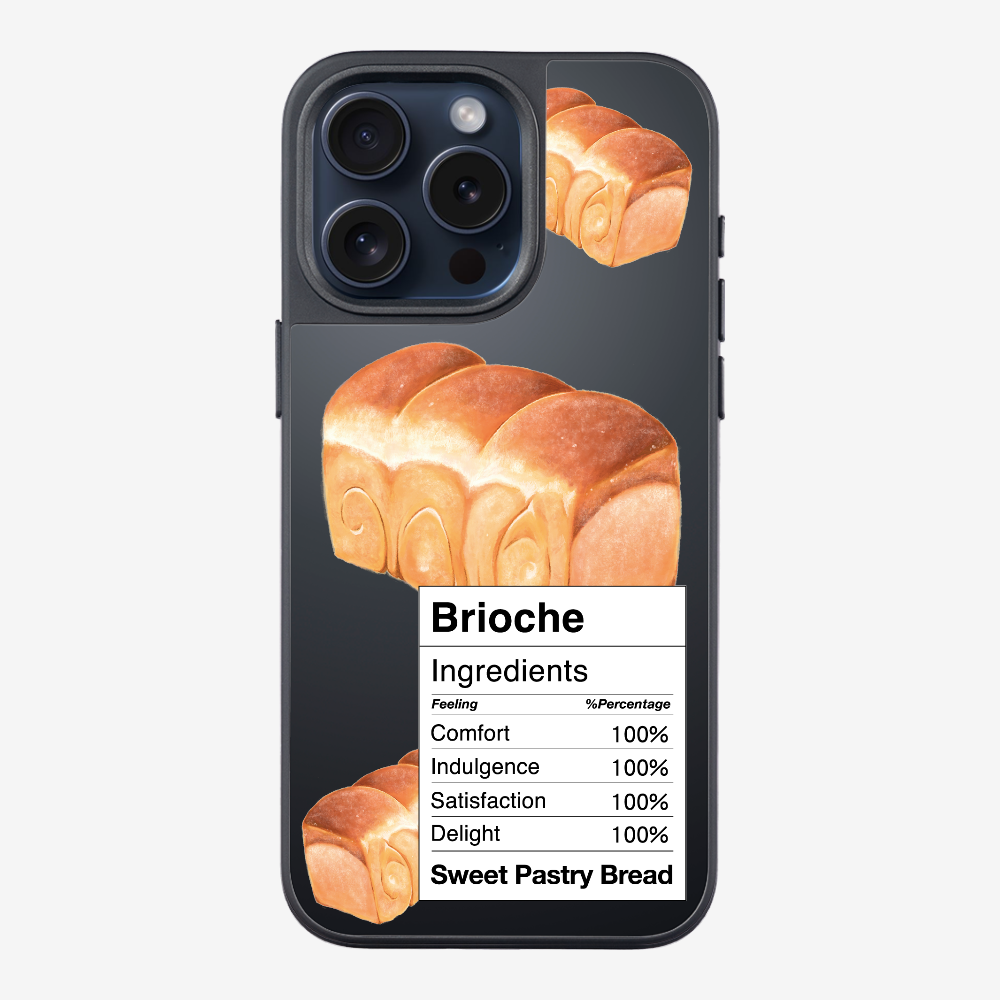 Brioche Bread Recipe Ingredients Phone Case