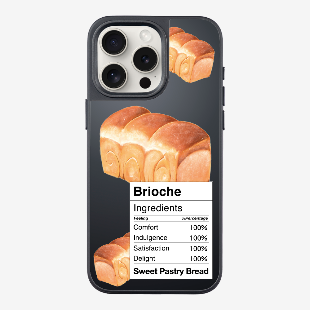 Brioche Bread Recipe Ingredients Phone Case