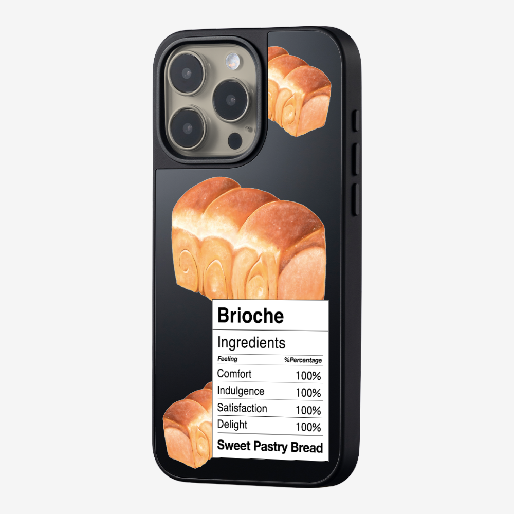 Brioche Bread Recipe Ingredients Phone Case