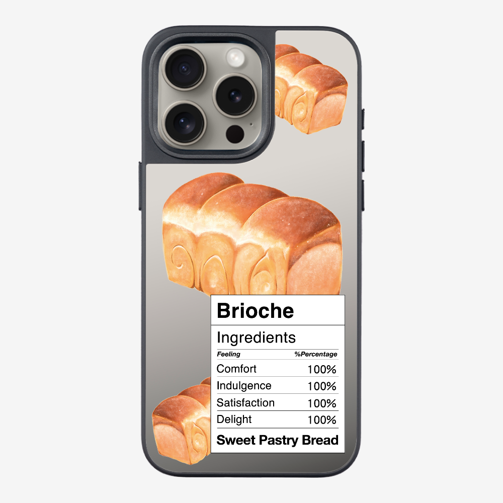 Brioche Bread Recipe Ingredients Phone Case