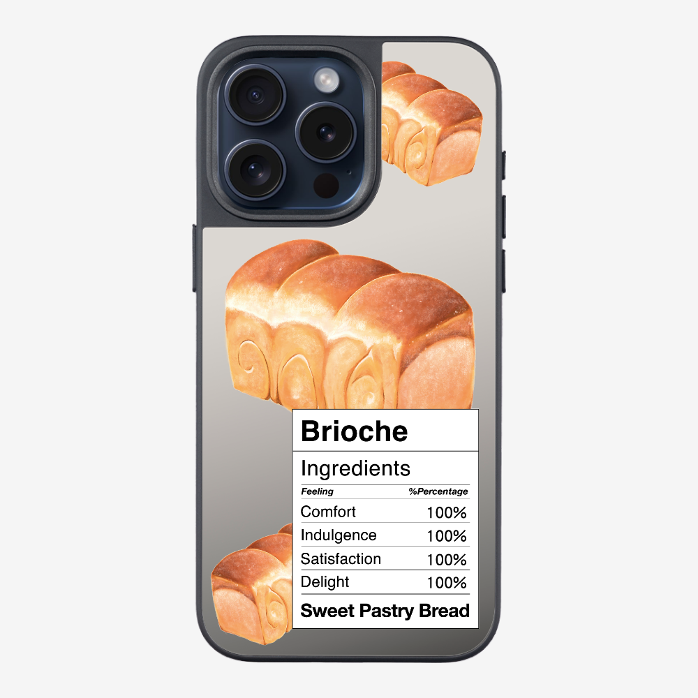 Brioche Bread Recipe Ingredients Phone Case