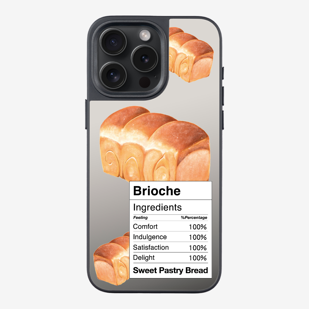 Brioche Bread Recipe Ingredients Phone Case