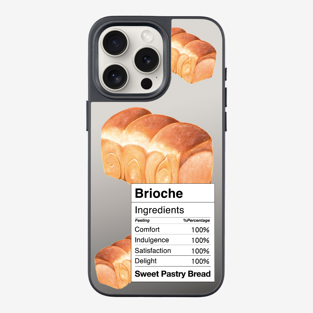 Brioche Bread Recipe Ingredients Phone Case