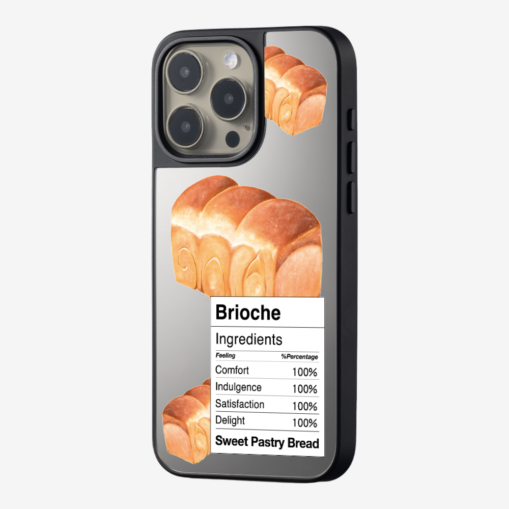 Brioche Bread Recipe Ingredients Phone Case