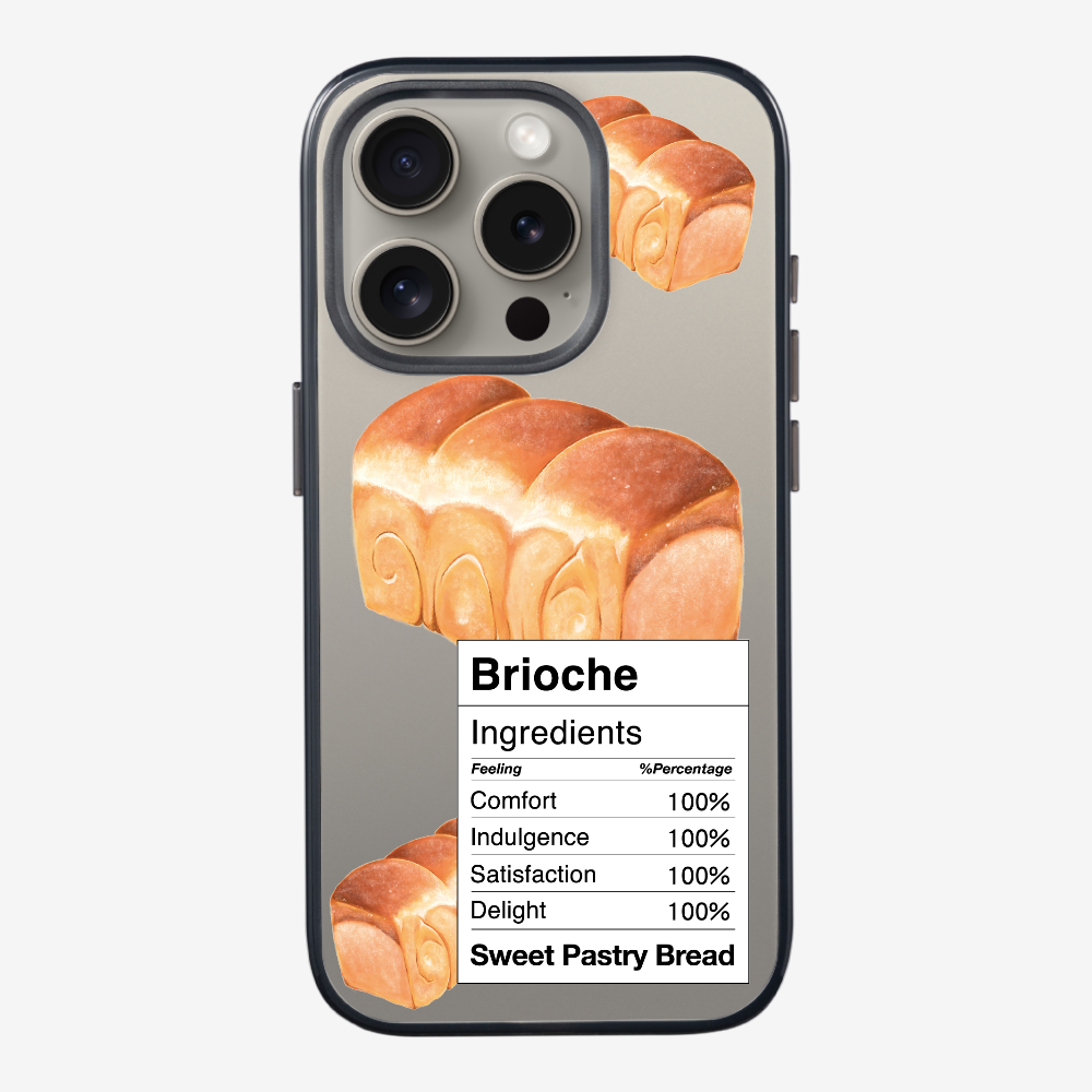 Brioche Bread Recipe Ingredients Phone Case