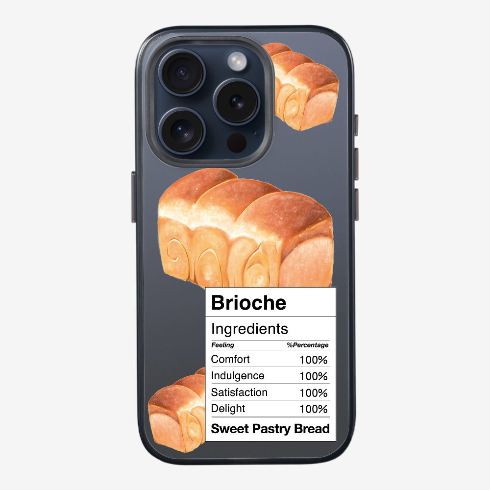 Brioche Bread Recipe Ingredients Phone Case