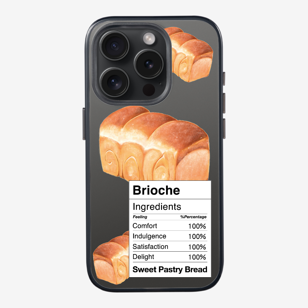 Brioche Bread Recipe Ingredients Phone Case