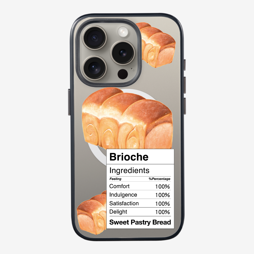 Brioche Bread Recipe Ingredients Phone Case