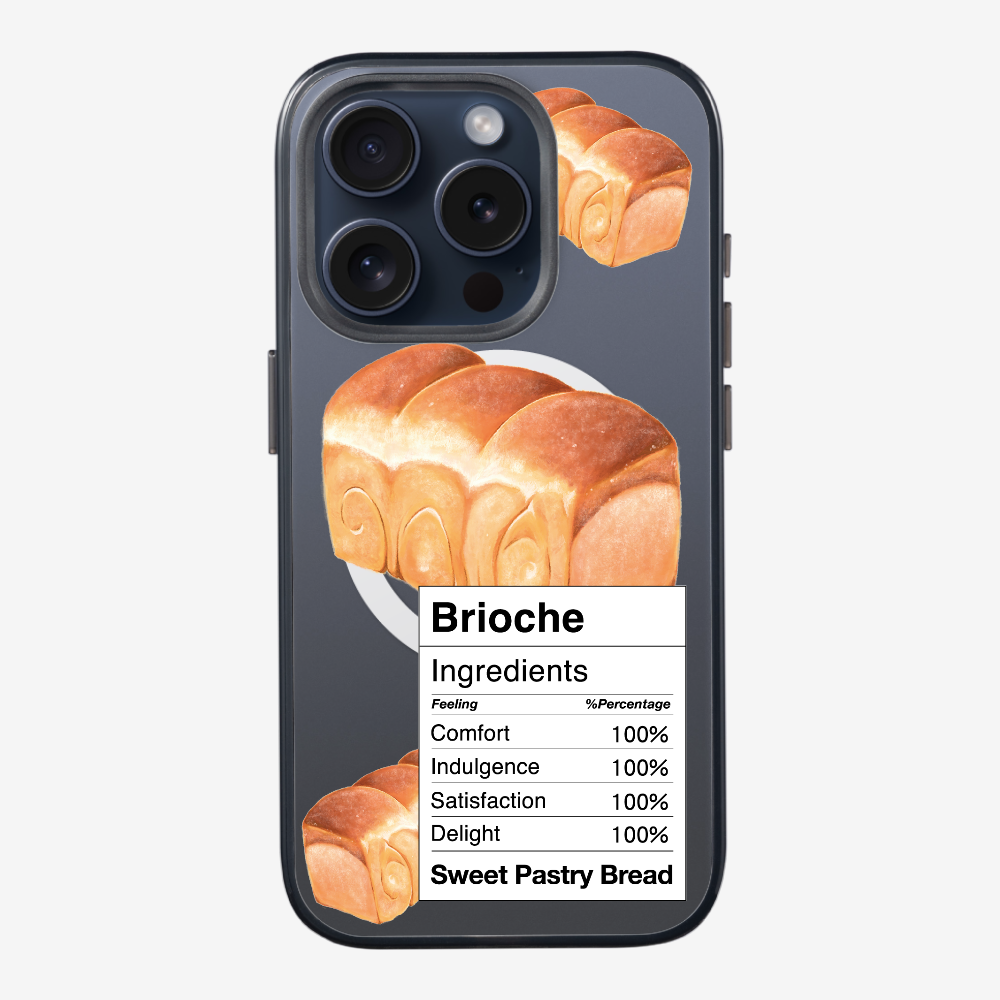 Brioche Bread Recipe Ingredients Phone Case