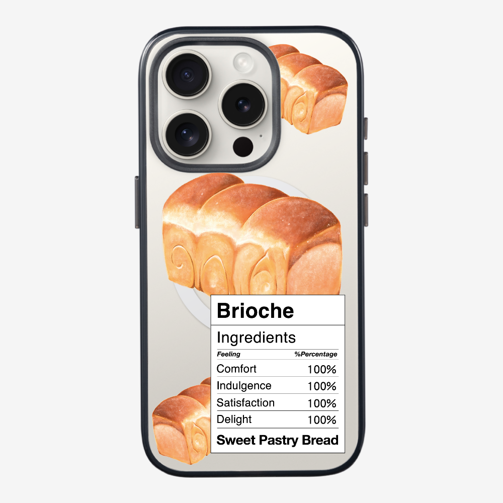 Brioche Bread Recipe Ingredients Phone Case