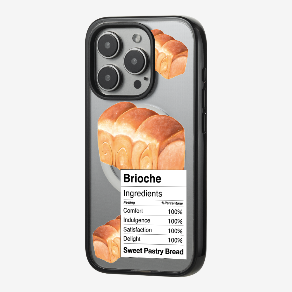 Brioche Bread Recipe Ingredients Phone Case