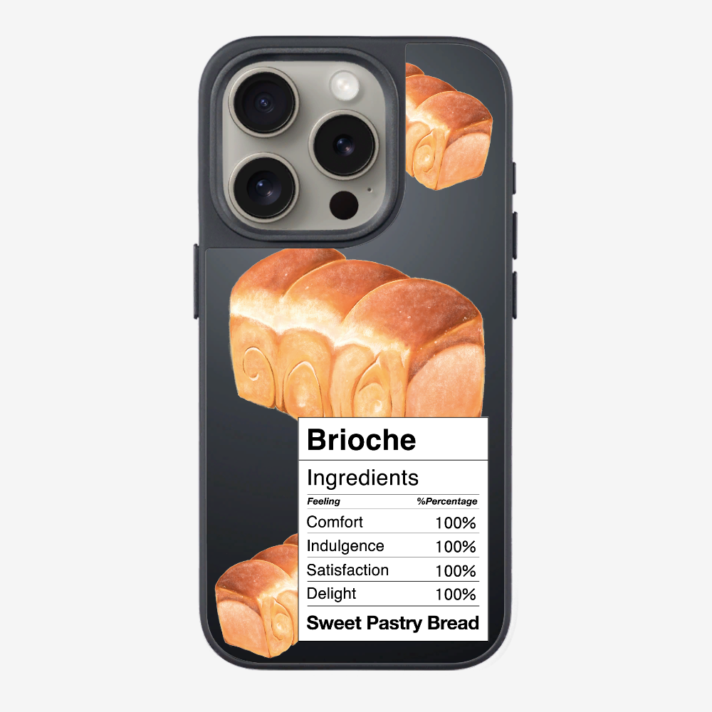 Brioche Bread Recipe Ingredients Phone Case