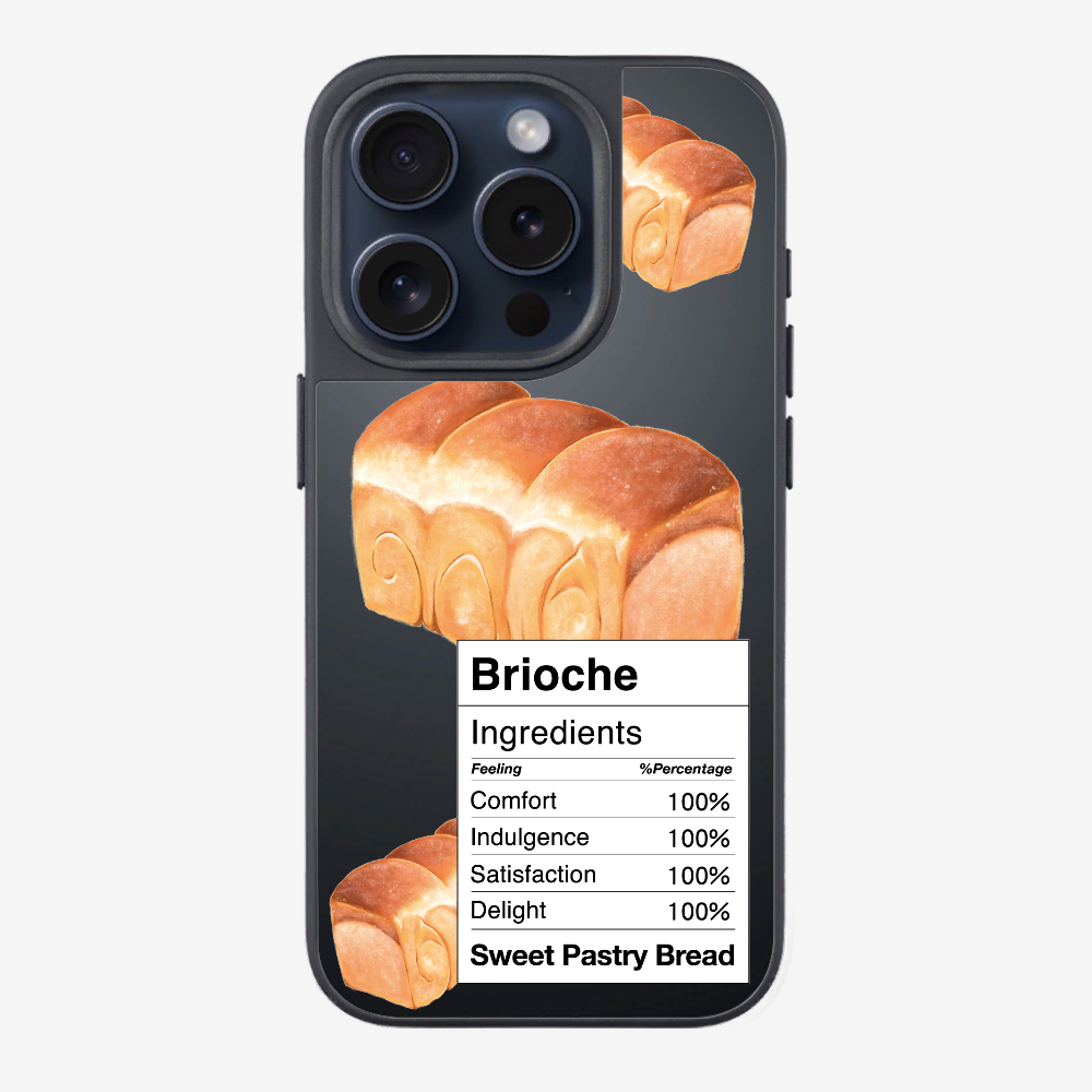 Brioche Bread Recipe Ingredients Phone Case