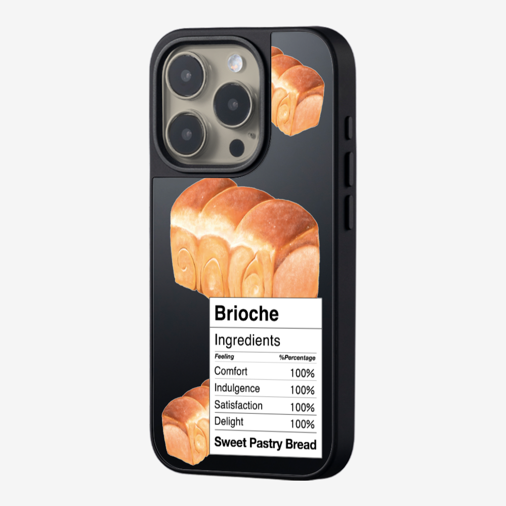 Brioche Bread Recipe Ingredients Phone Case