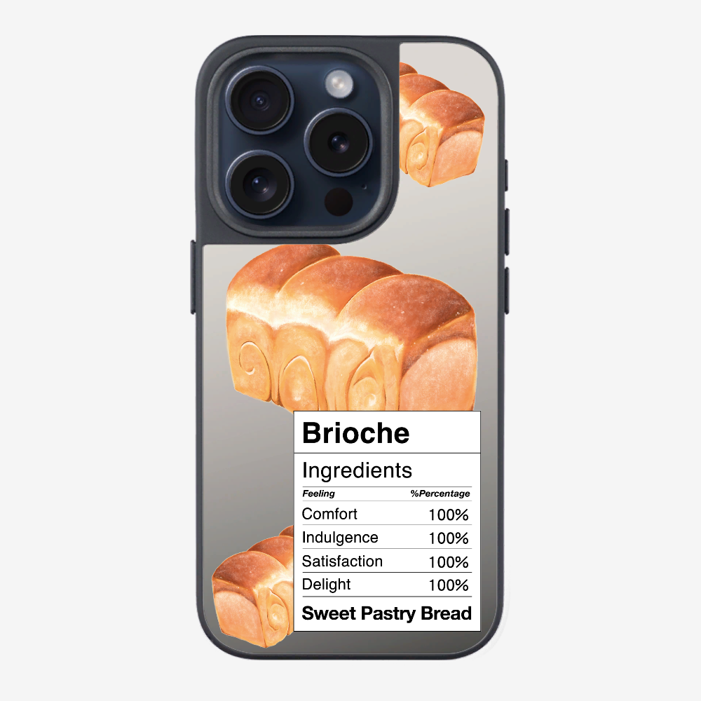 Brioche Bread Recipe Ingredients Phone Case