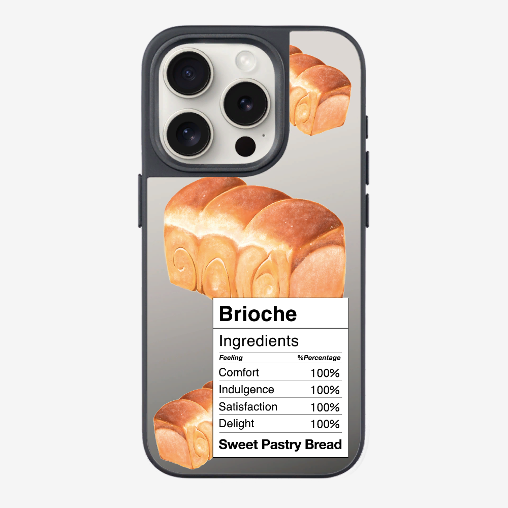 Brioche Bread Recipe Ingredients Phone Case