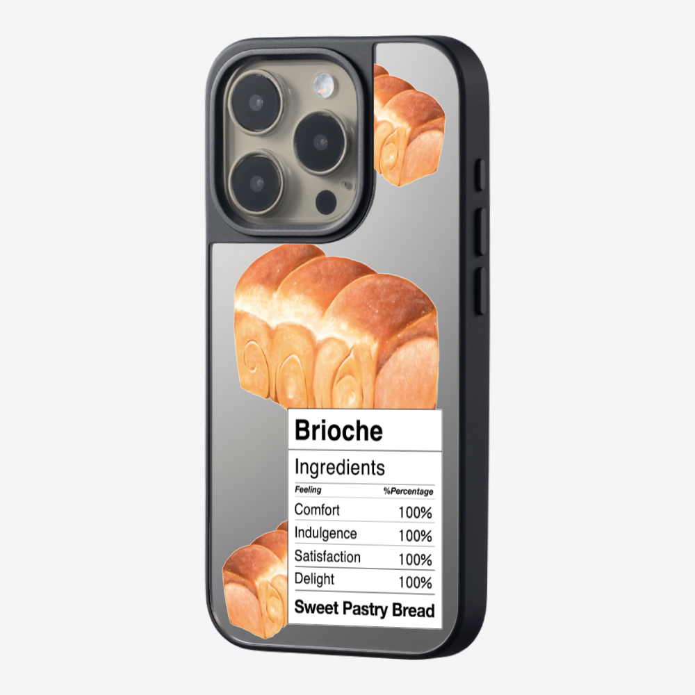 Brioche Bread Recipe Ingredients Phone Case