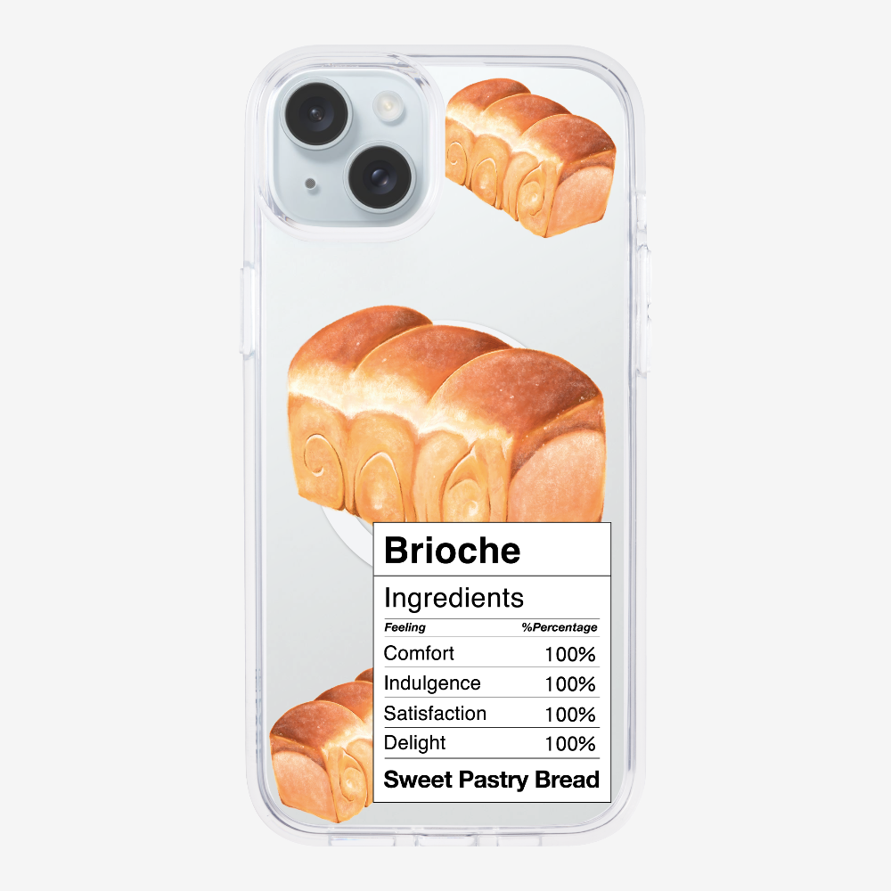 Brioche Bread Recipe Ingredients Phone Case