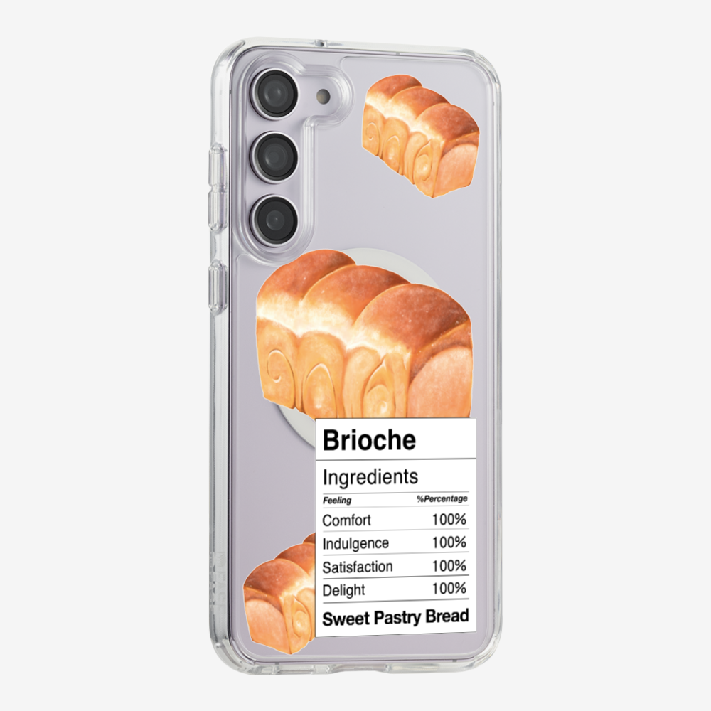 Brioche Bread Recipe Ingredients Phone Case