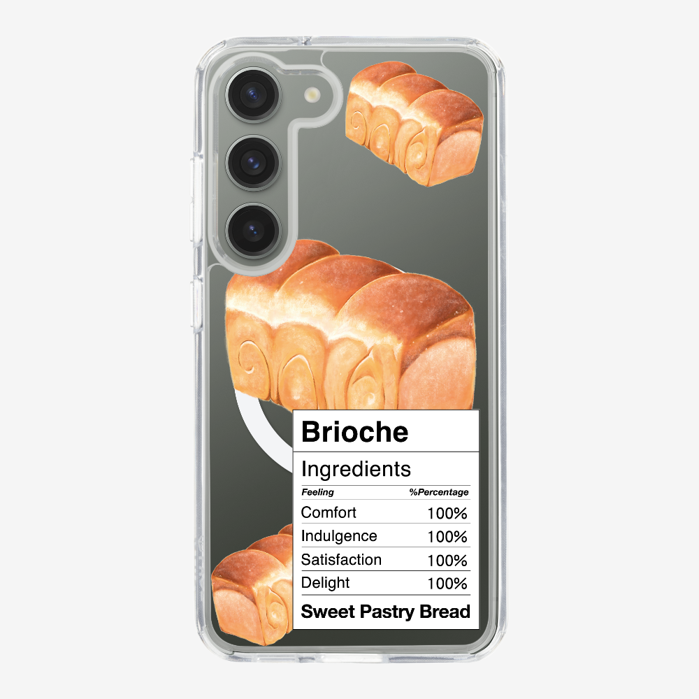 Brioche Bread Recipe Ingredients Phone Case