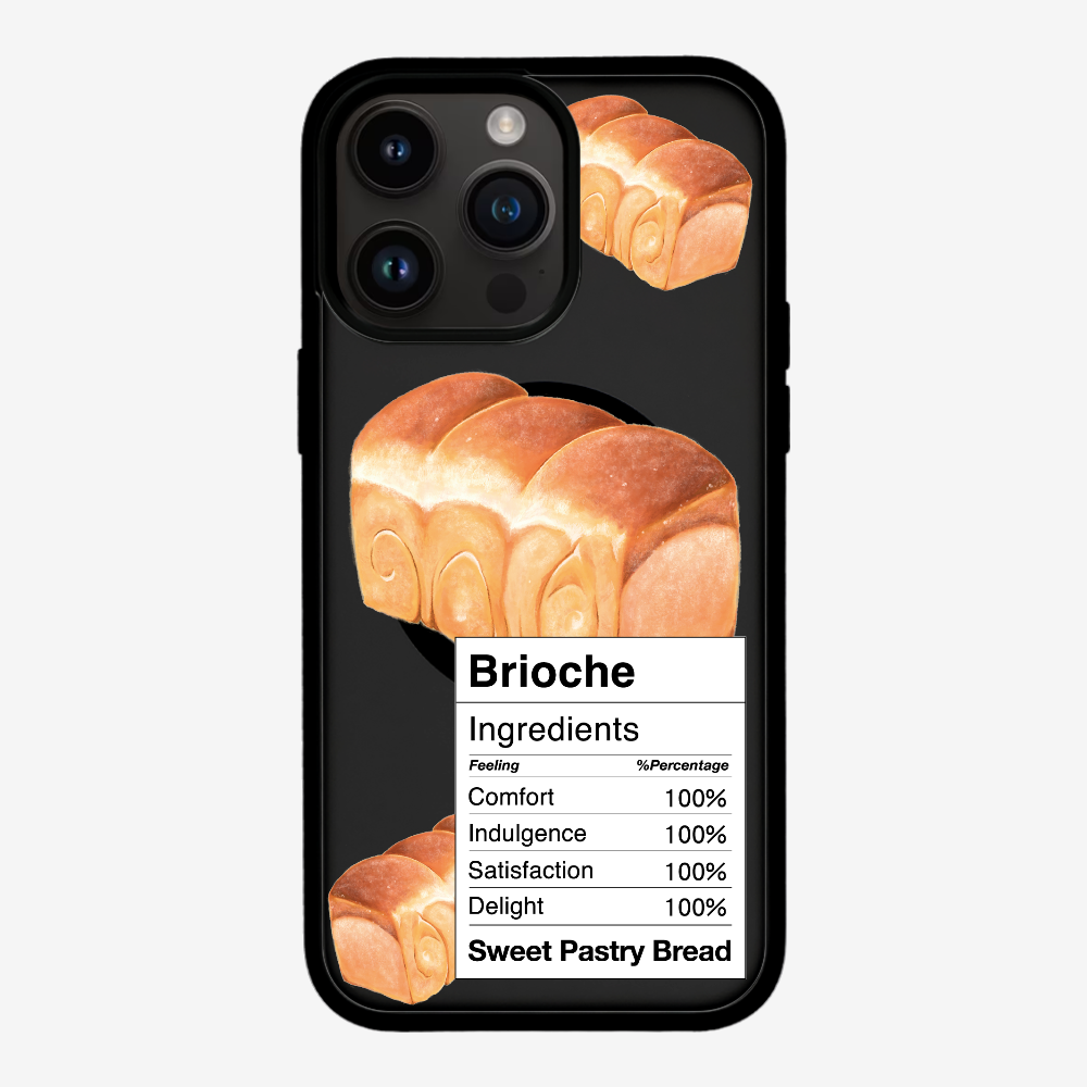 Brioche Bread Recipe Ingredients Phone Case