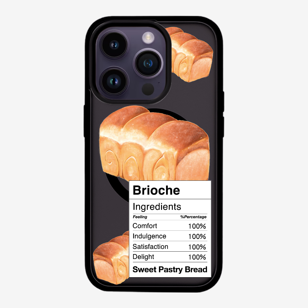 Brioche Bread Recipe Ingredients Phone Case