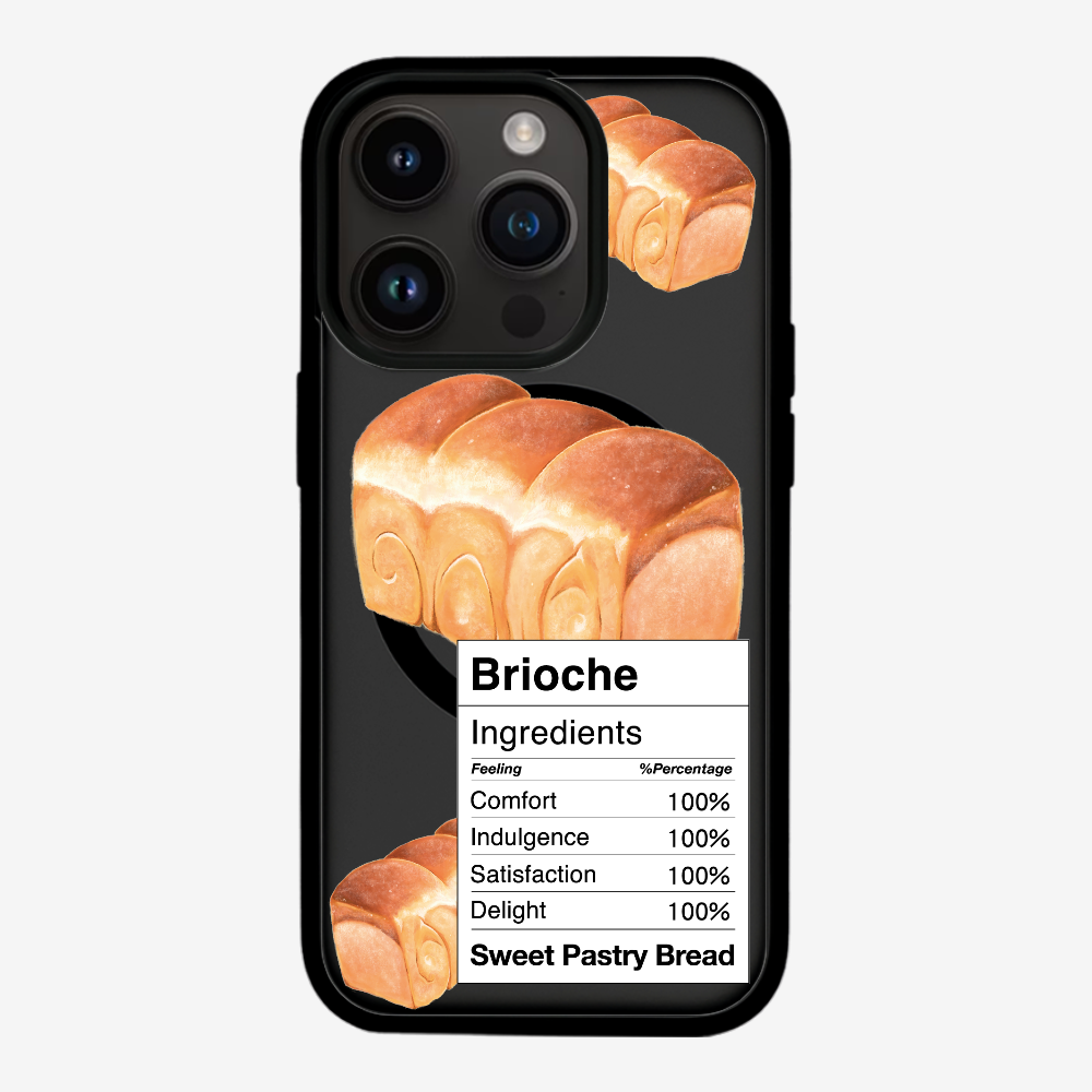 Brioche Bread Recipe Ingredients Phone Case