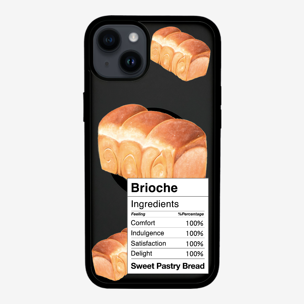 Brioche Bread Recipe Ingredients Phone Case