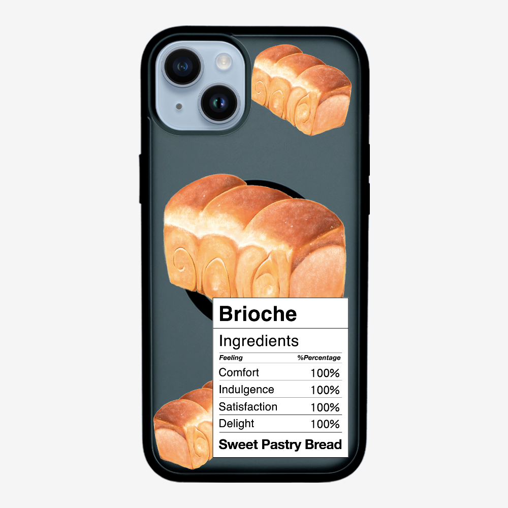 Brioche Bread Recipe Ingredients Phone Case