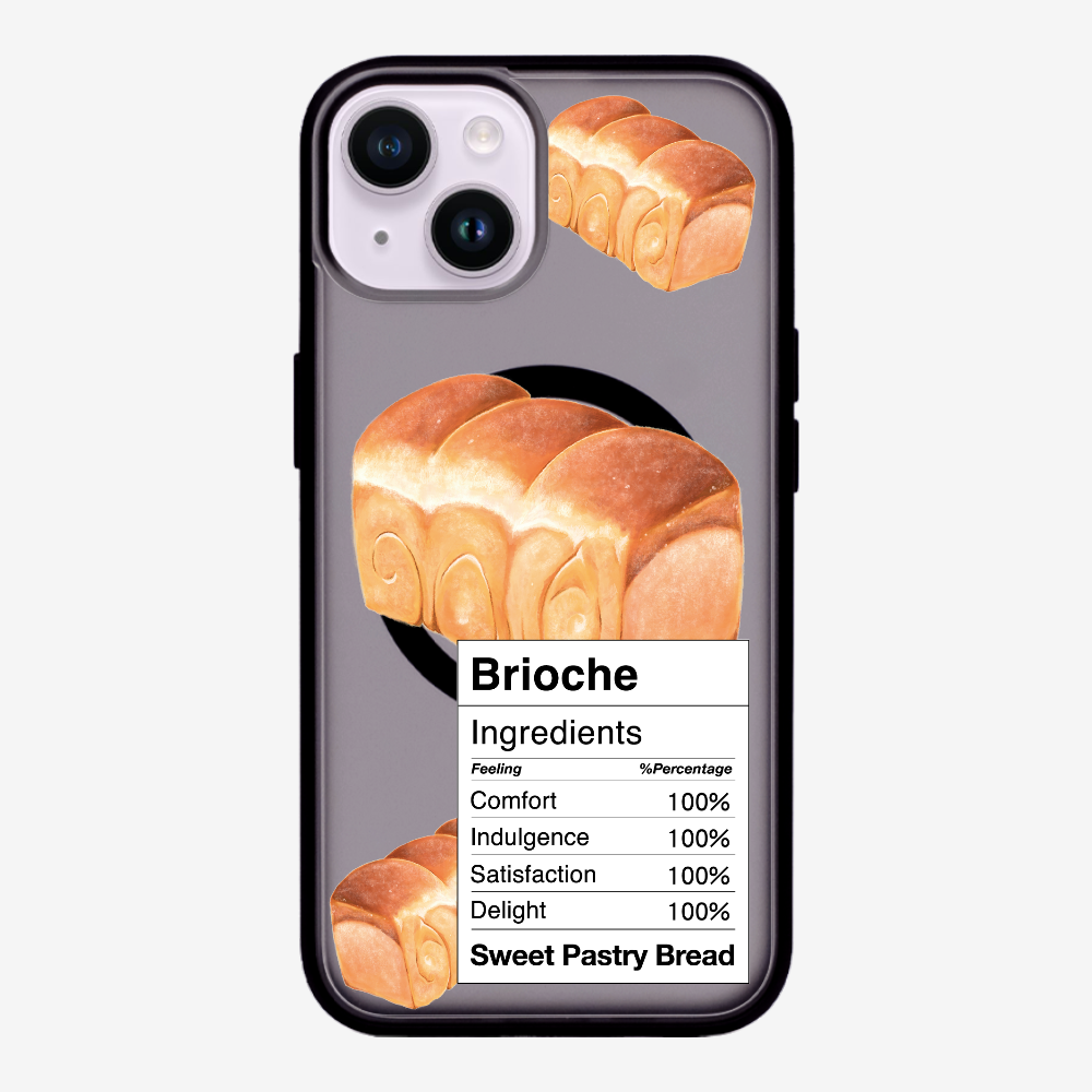 Brioche Bread Recipe Ingredients Phone Case