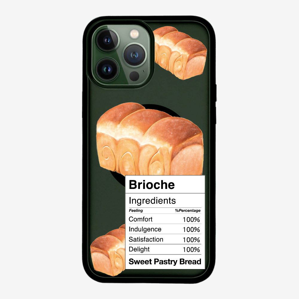 Brioche Bread Recipe Ingredients Phone Case