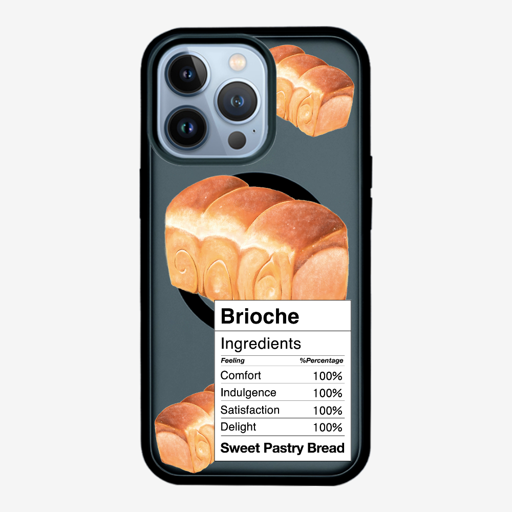 Brioche Bread Recipe Ingredients Phone Case