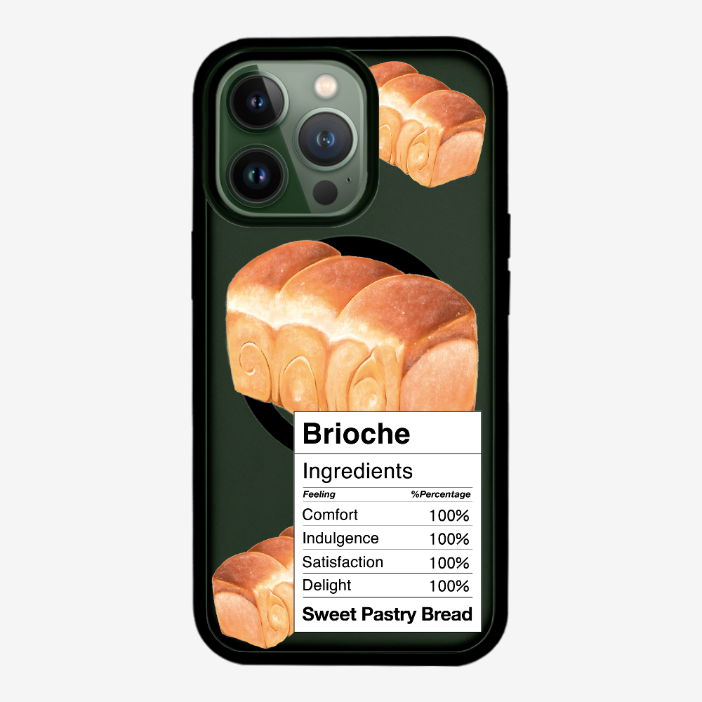 Brioche Bread Recipe Ingredients Phone Case