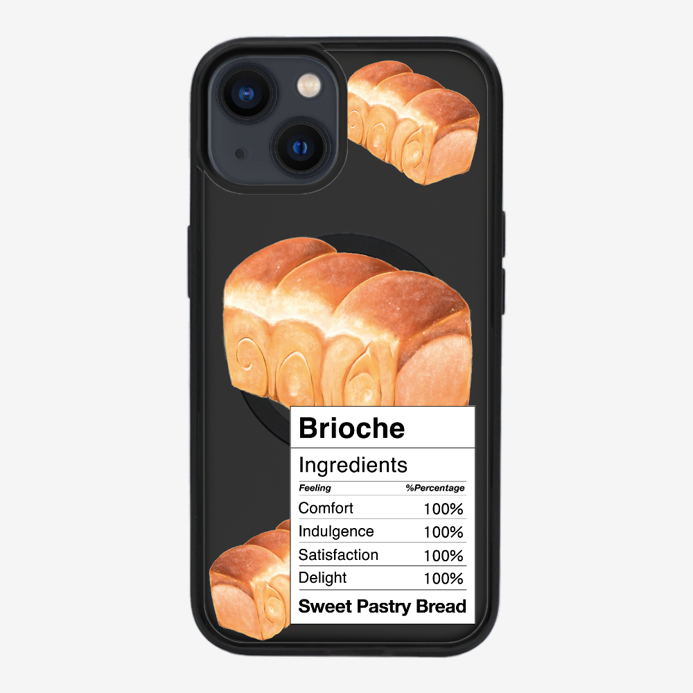 Brioche Bread Recipe Ingredients Phone Case