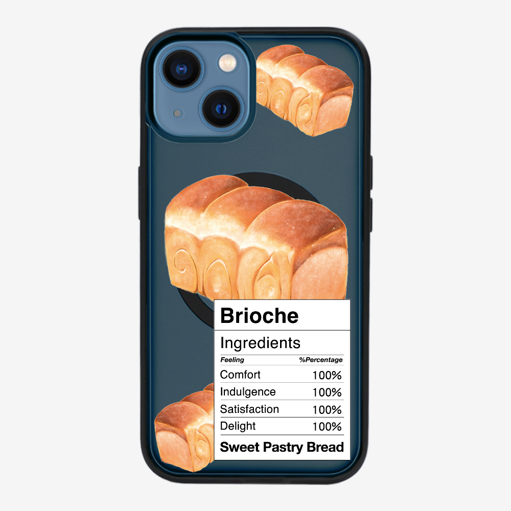 Brioche Bread Recipe Ingredients Phone Case