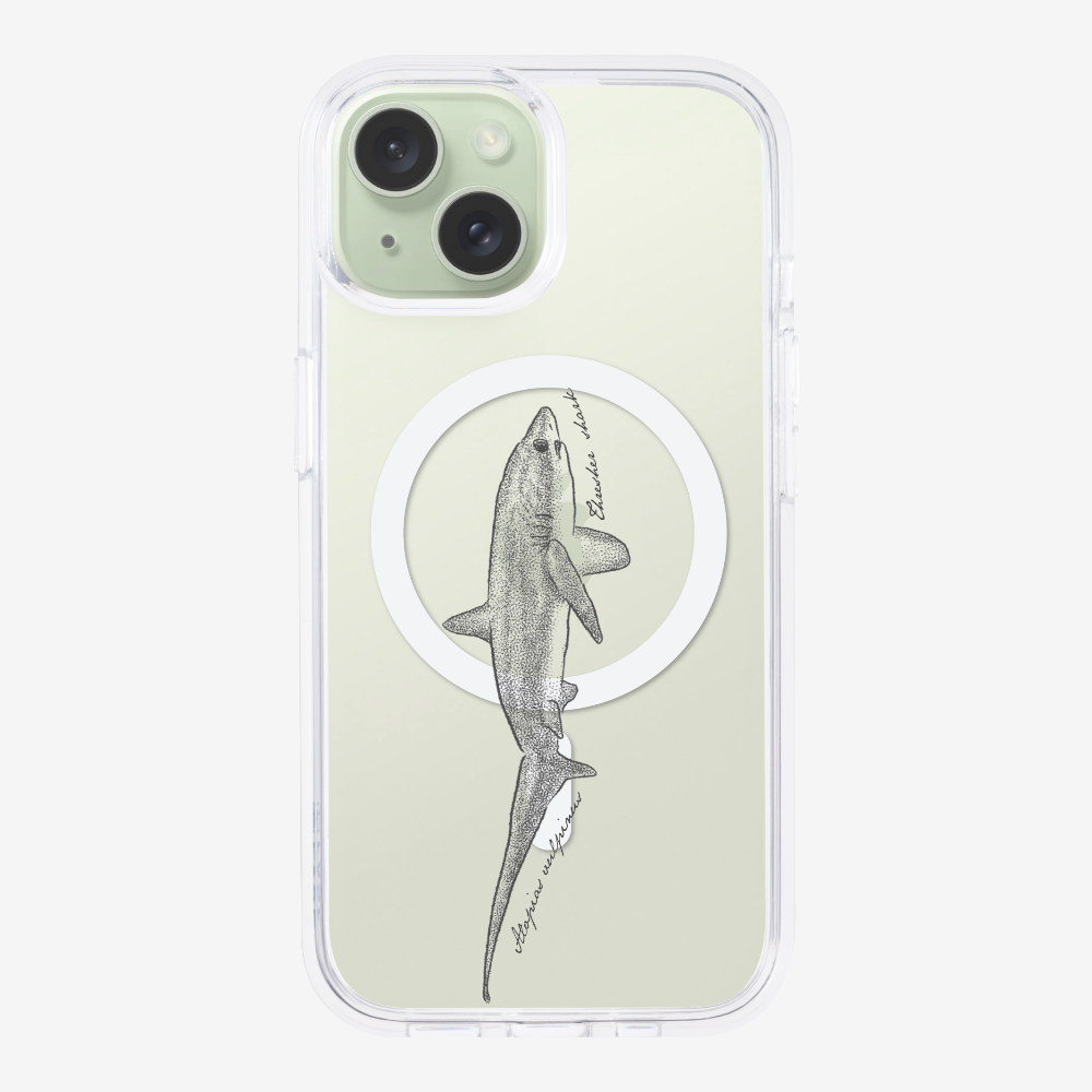 Thresher Shark (Alopias vulpinus) Phone Case