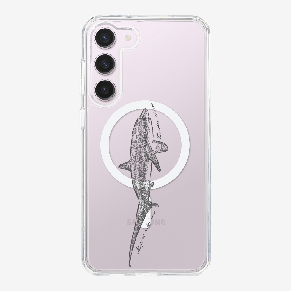 Thresher Shark (Alopias vulpinus) Phone Case