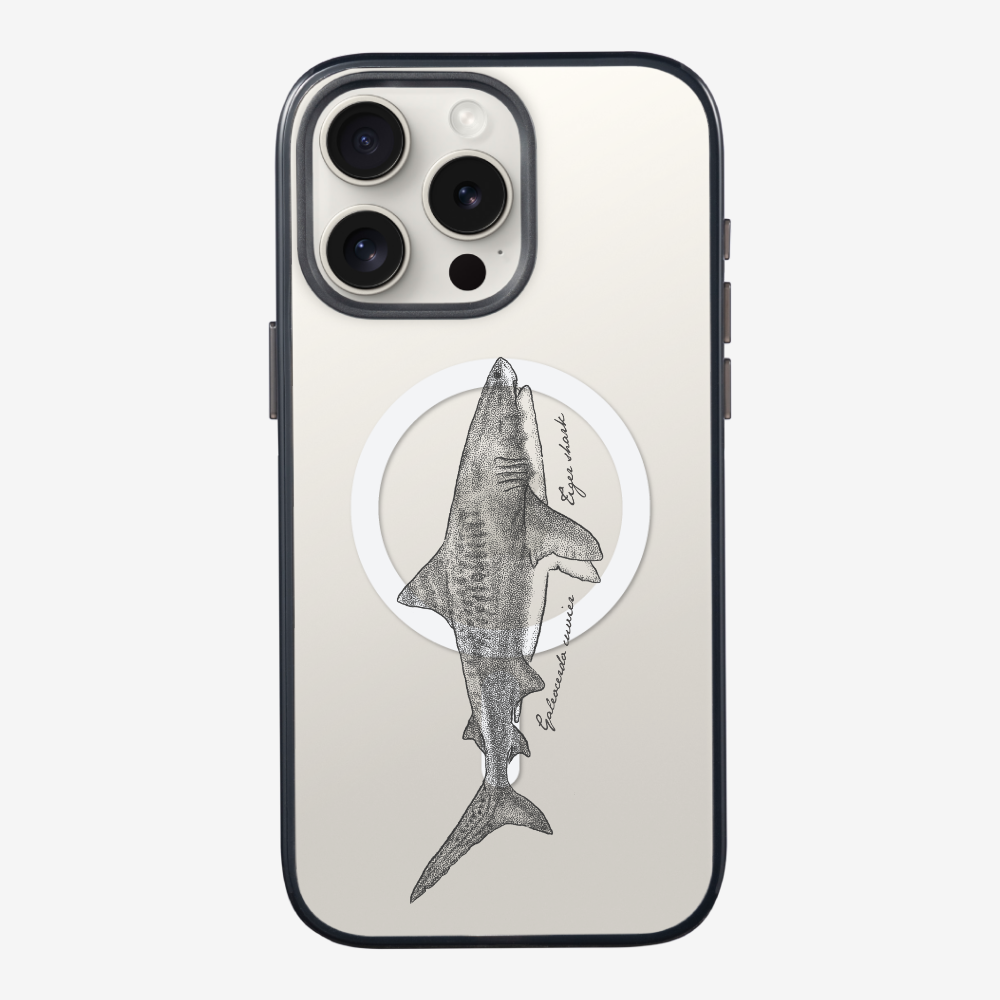 Tiger Shark (Galeocerdo cuvier) Phone Case