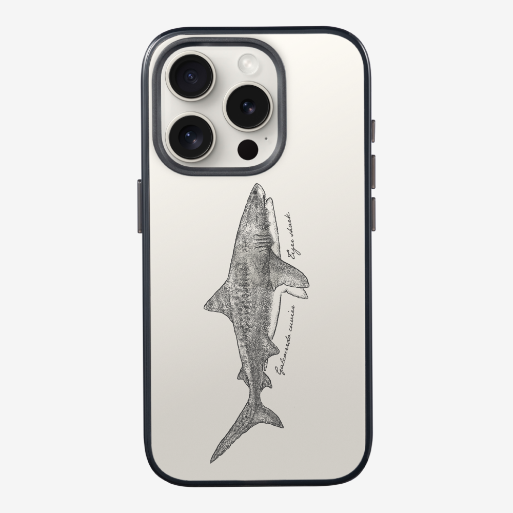 Tiger Shark (Galeocerdo cuvier) Phone Case