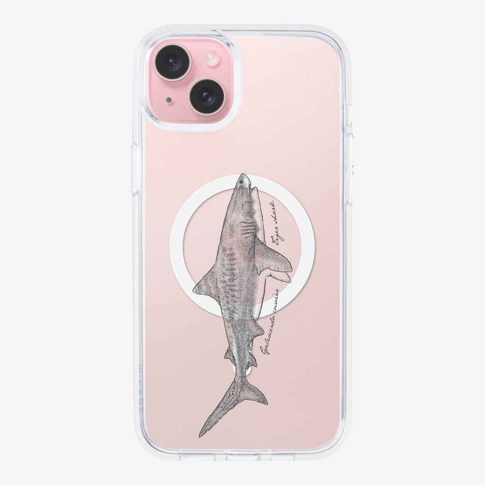 Tiger Shark (Galeocerdo cuvier) Phone Case