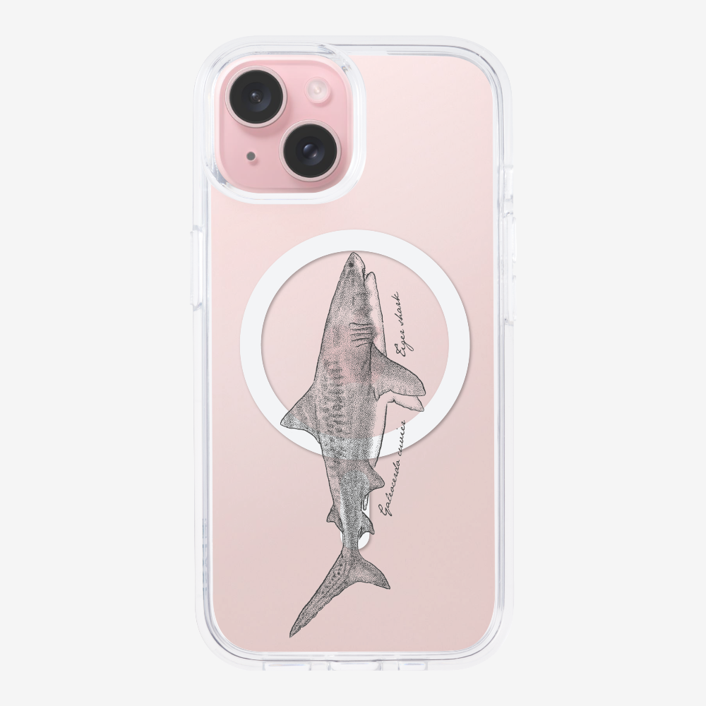 Tiger Shark (Galeocerdo cuvier) Phone Case