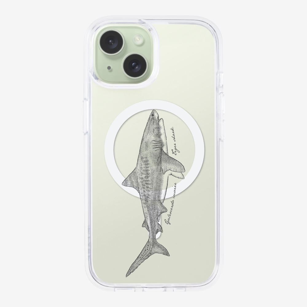 Tiger Shark (Galeocerdo cuvier) Phone Case